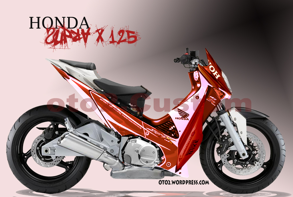 banyak banget permintaan modifikasi yang satu ini, Honda Supra X 125 .